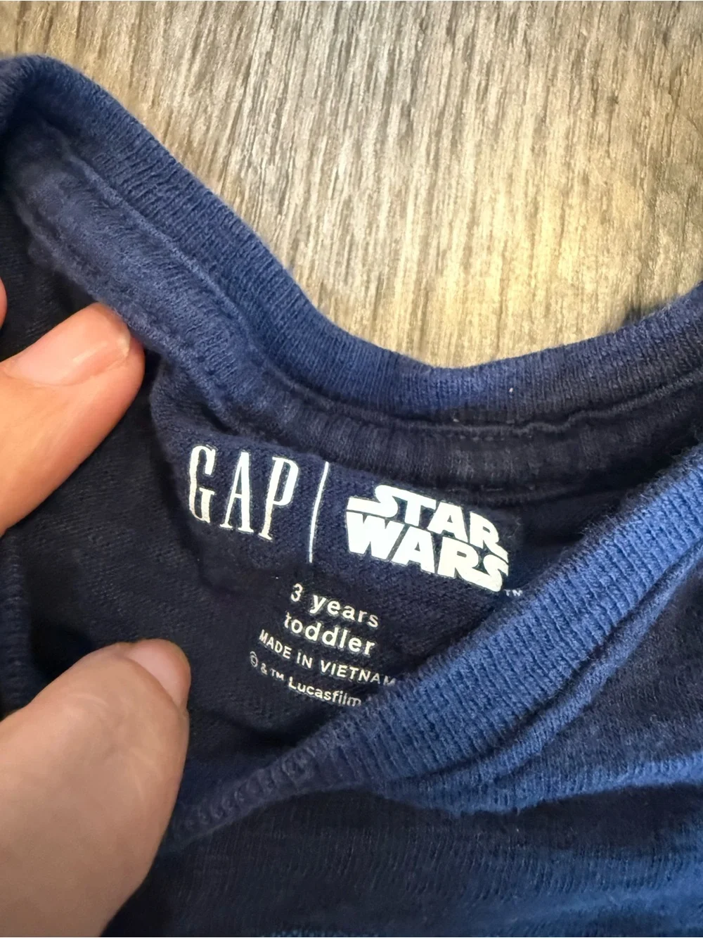 Gap Star Wars R2-D2 BB-8 Graphic T-Shirt Toddler 3T Navy